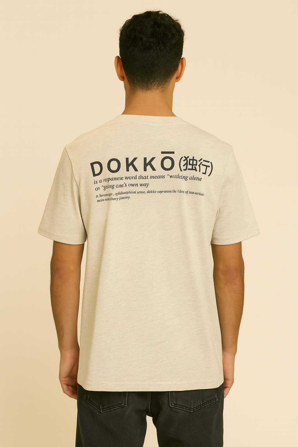 "FUDO , FUDO LUXURY WEAR, JAPANESE 
INSPIRED TSHIRTS, FUDO STREETWEAR,
 KANJI DISCIPLINE , SUSTAINABLE CLOTHING, 
Dokko tee FUDO"
