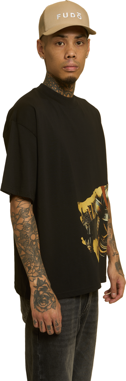 GRAPHIC EDITION #2 | Camiseta oversize premium negra