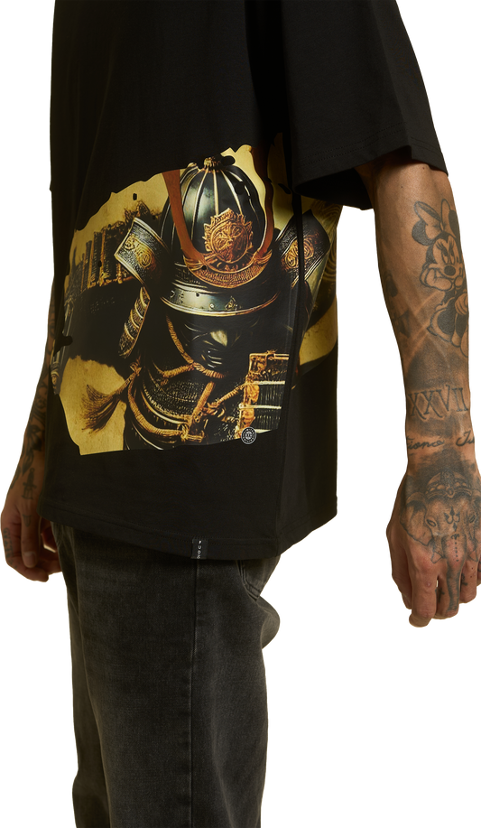 EDIZIONE GRAFICA #2 | Maglietta oversize premium nera