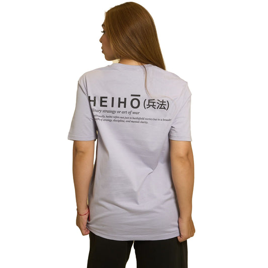 FUDO, FUDO abiti lussuosi, MAGLIETTE ISPIRATE AL GIAPPONE, FUDO STREETWEAR, DISCIPLINA KANJI, ABBIGLIAMENTO SOSTENIBILE, HEIHO maglietta FUDO