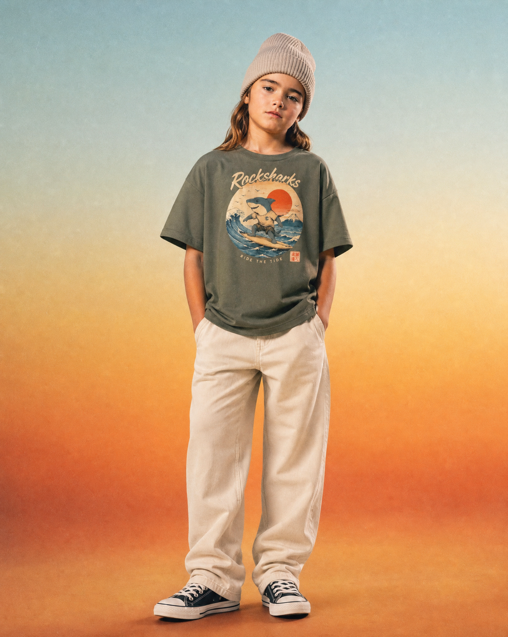 RockSharks | Camiseta eco oversize