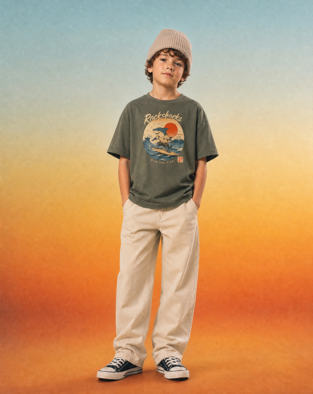 RockSharks | Camiseta eco oversize