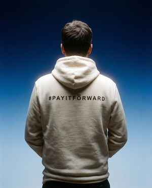 Natural Raw edition I Payitforward Hoodie