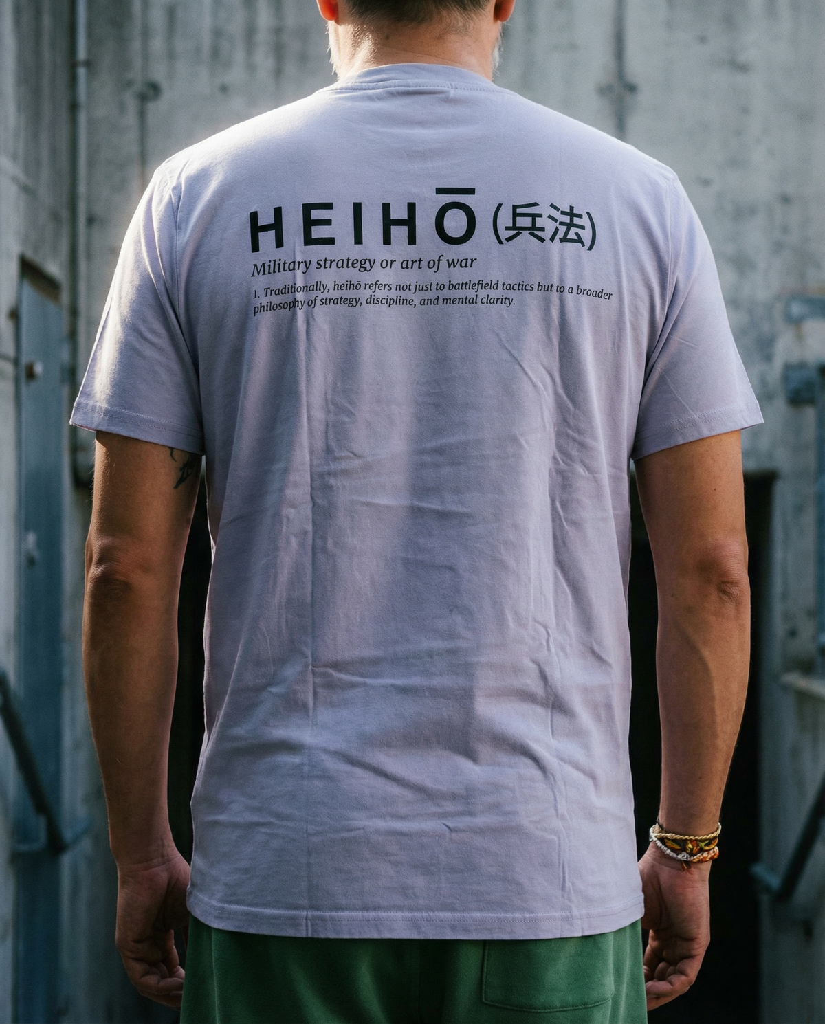 HEIHŌ | Camiseta signature de algodón orgánico