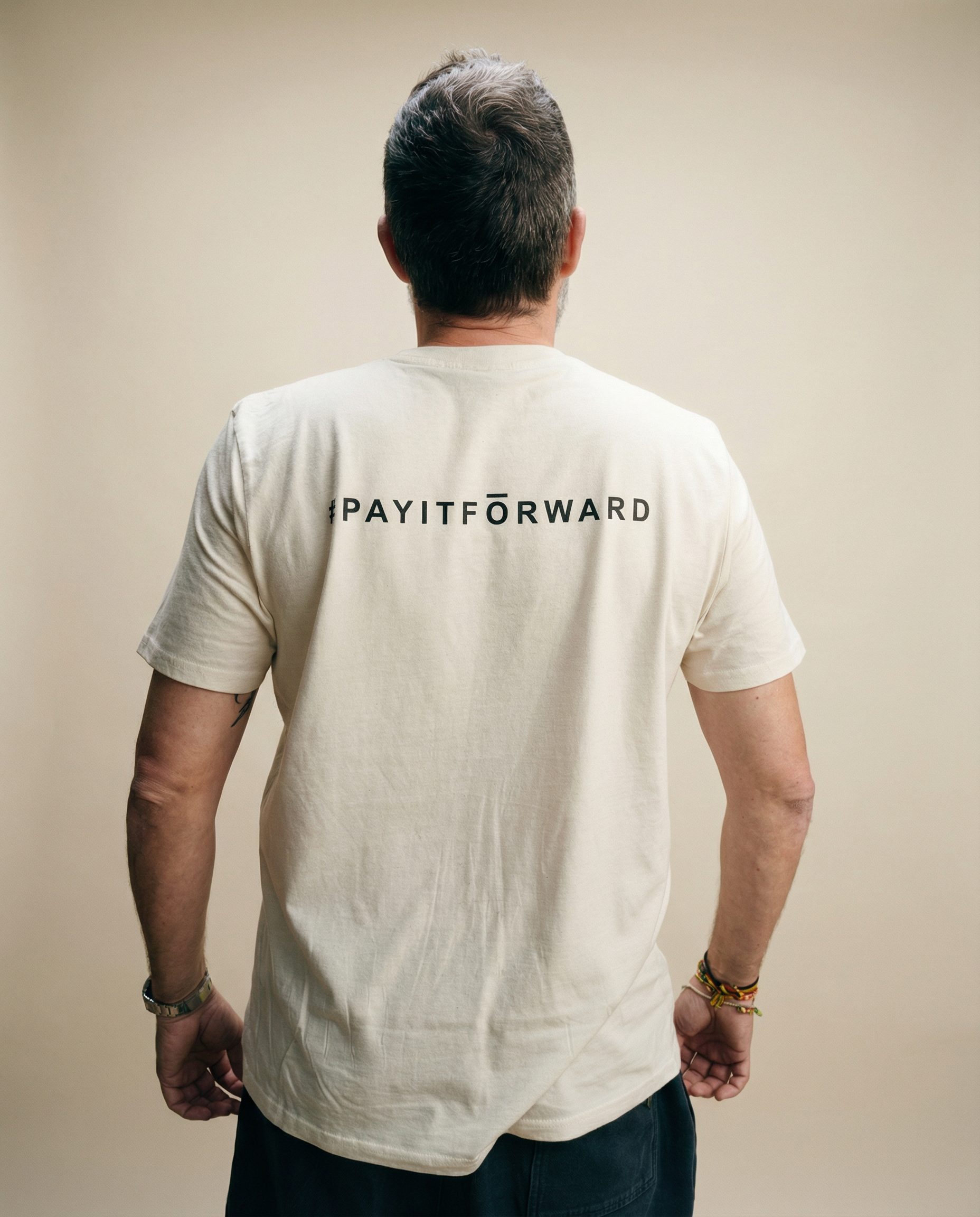 Natural Raw edition I Payitforward Tee