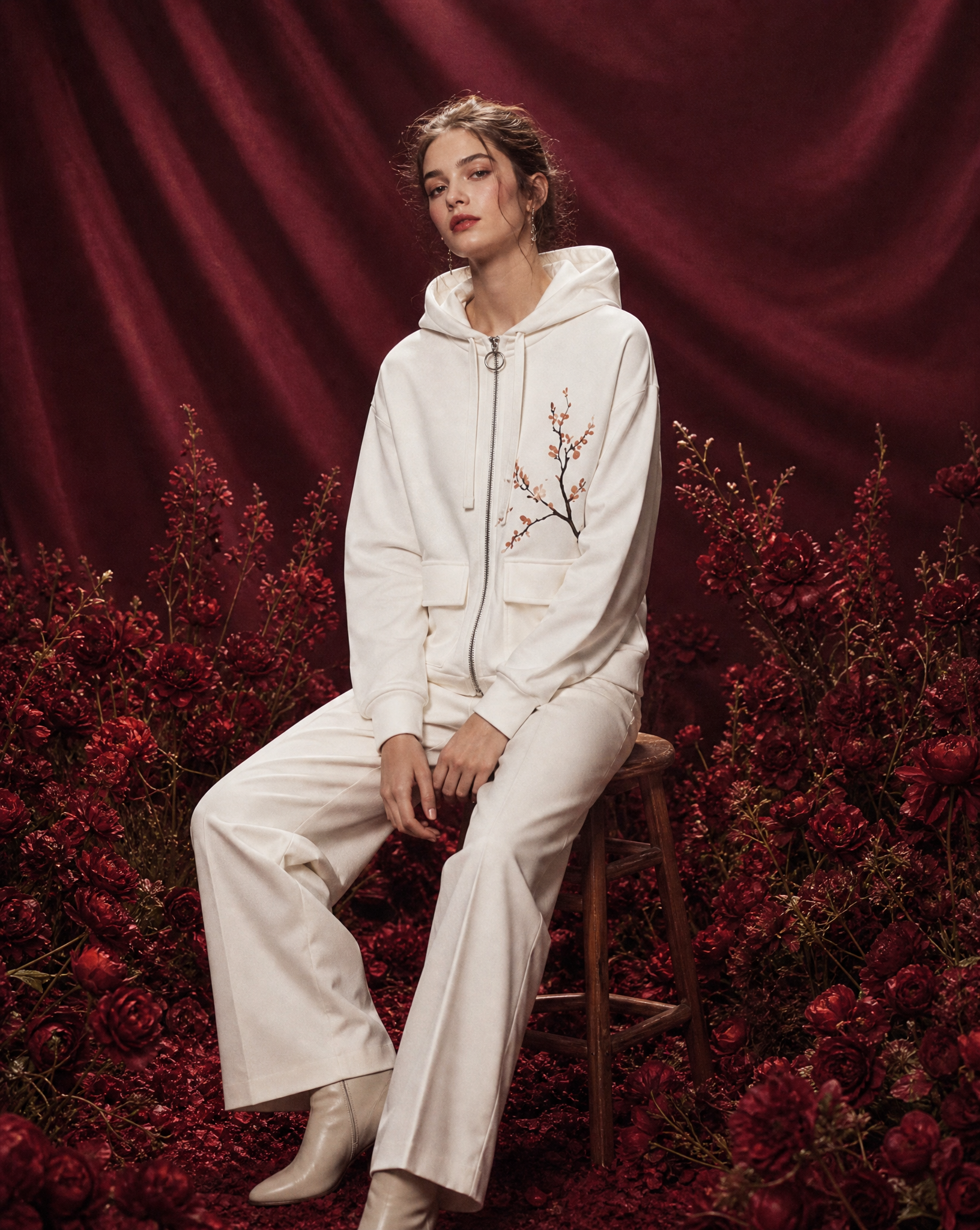 ON'NA | Sudadera con capucha Sakura