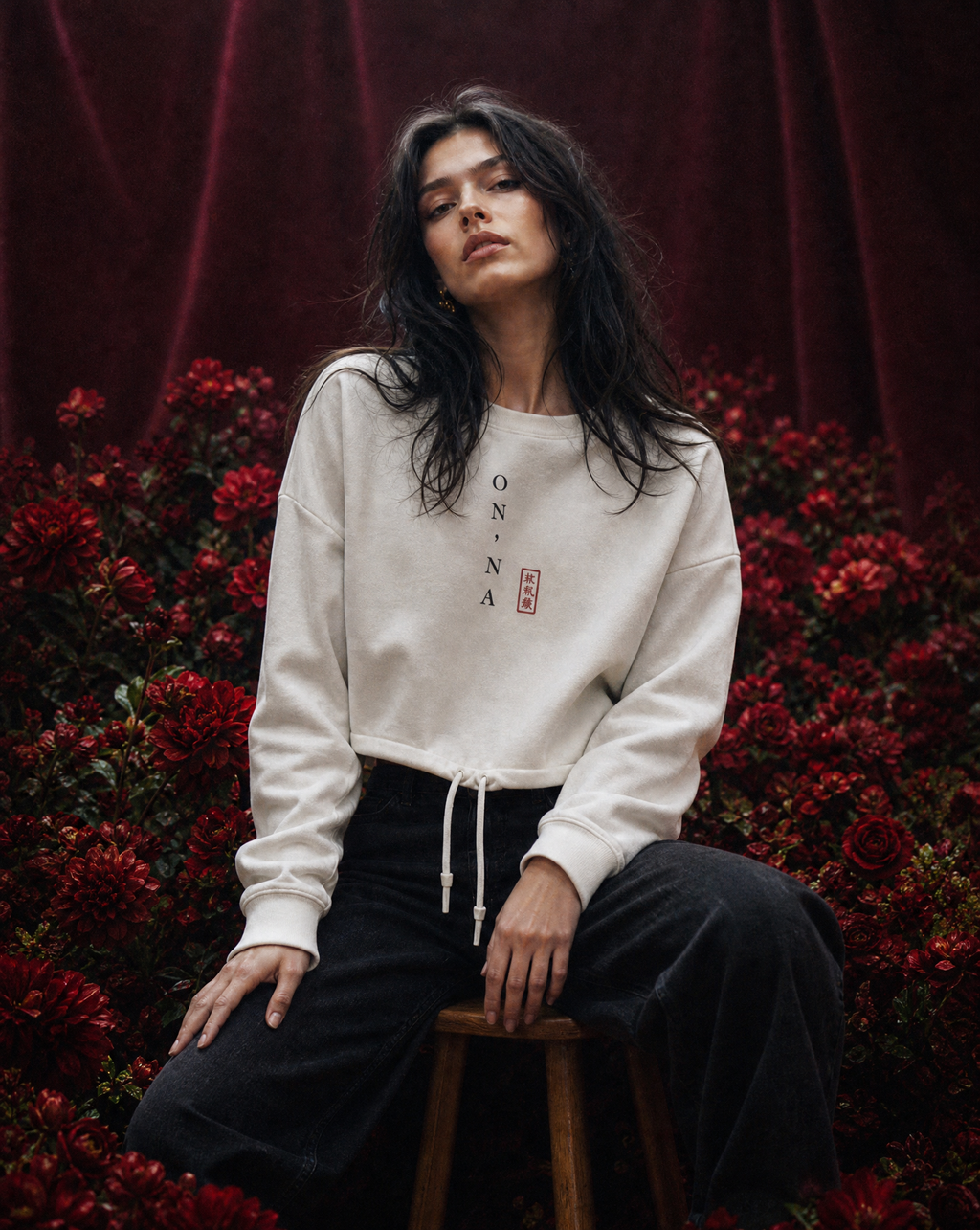 ON'NA | Sudadera cropped
