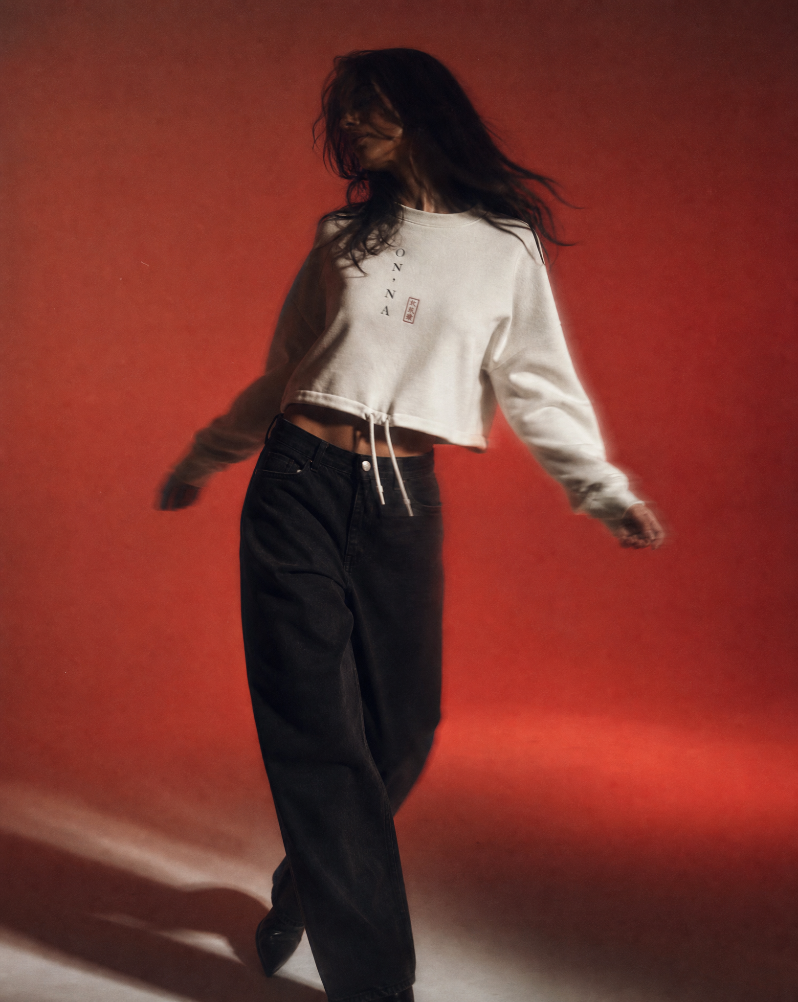 ON'NA | Sudadera cropped