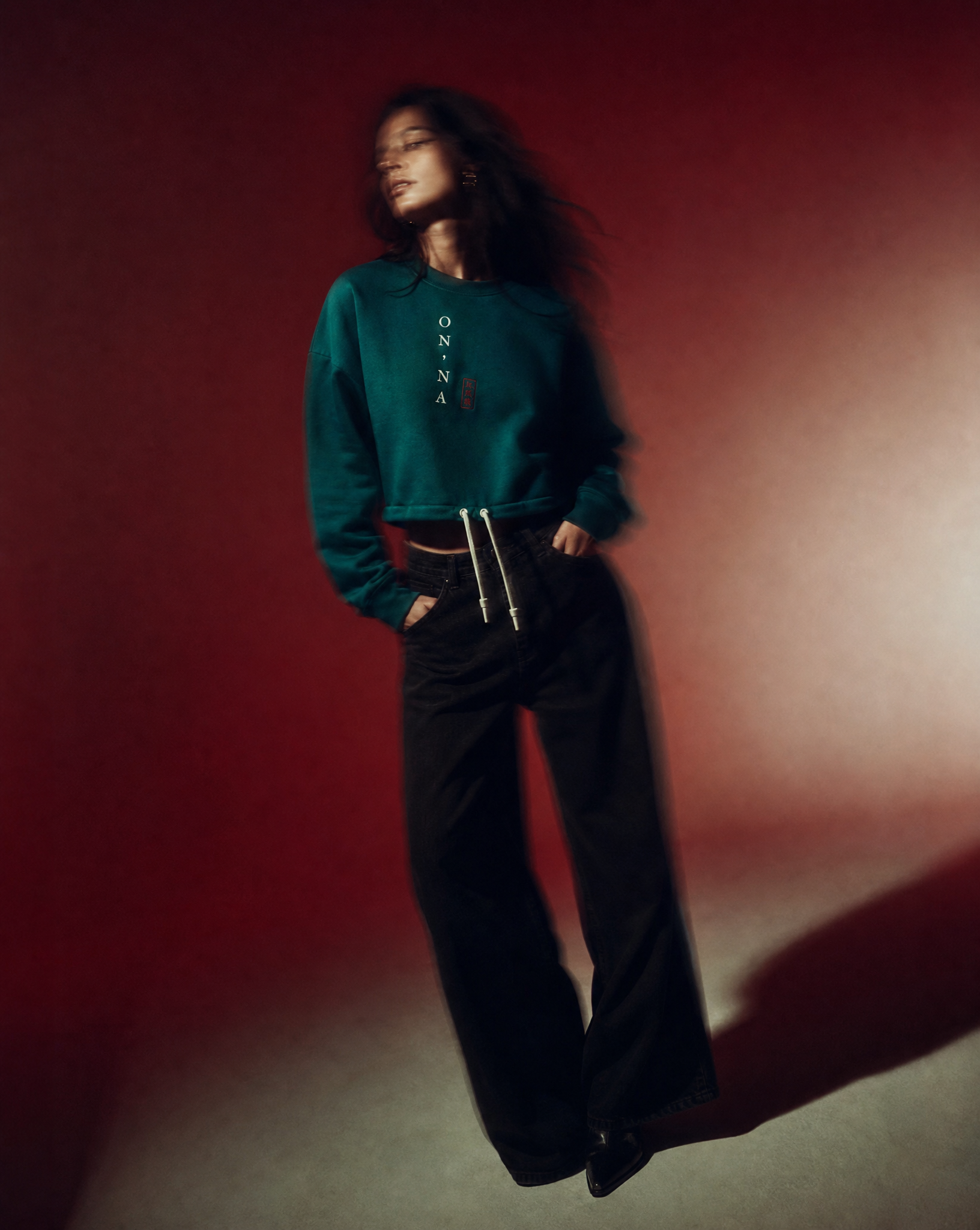 ON'NA | Sudadera cropped