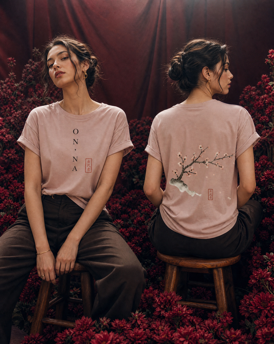 ŌN'NA MUSHA | Maglietta relaxed Bloom