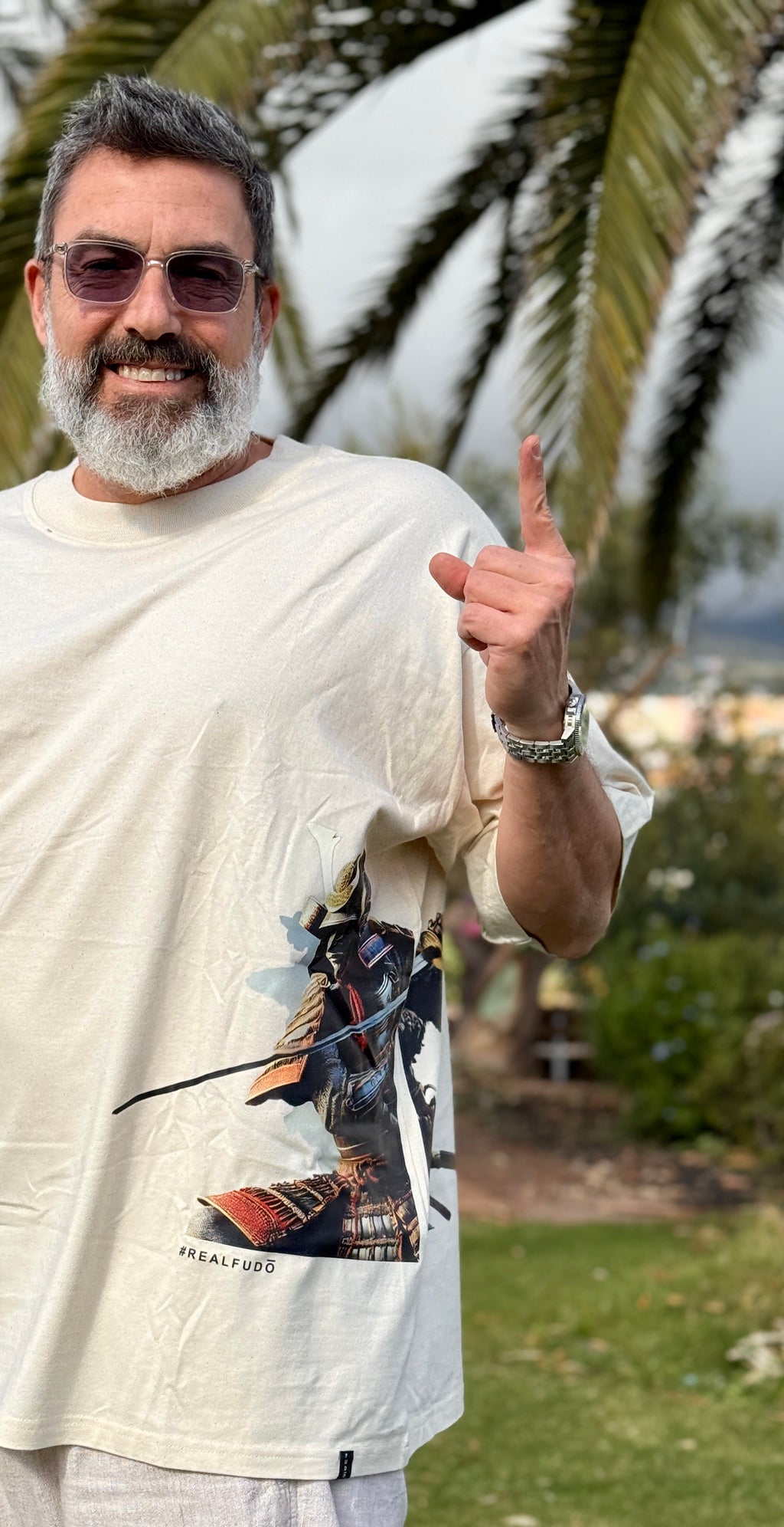 Natural Raw edition I Battle spirit Tee Oversized