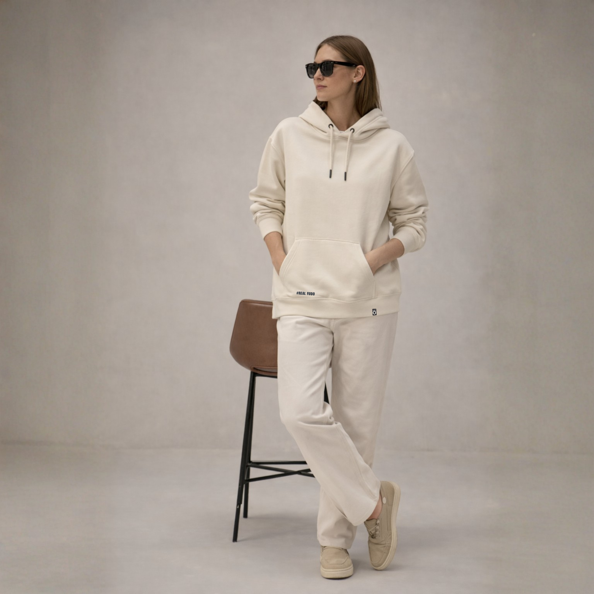 Natural Raw edition I Payitforward premium Hoodie