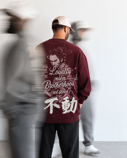 GRAPHIC SWEATSHIRT #3 | Sudadera con estampado Samurai