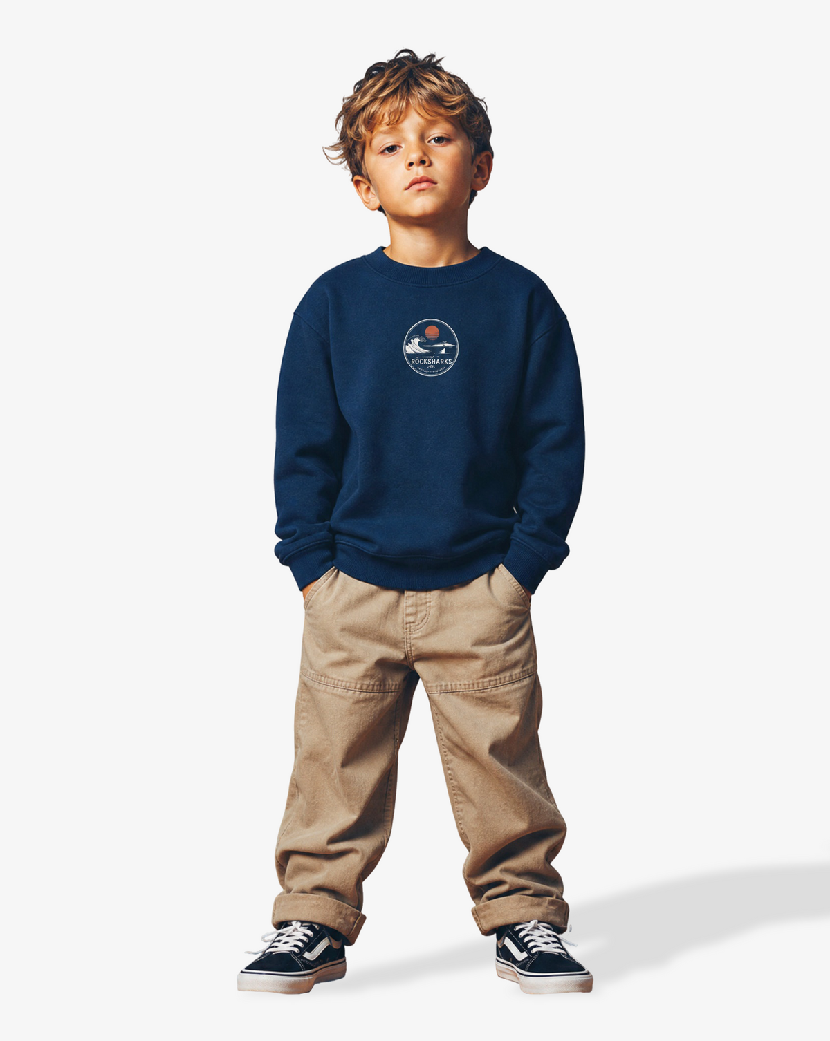 Rock Sharks | Sudadera oversize de algodón orgánico