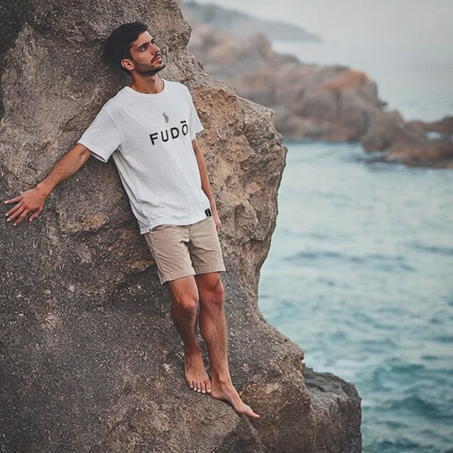 FUDO , FUDO LUXURY WEAR, JAPANESE 
INSPIRED TSHIRTS, FUDO STREETWEAR,
 KANJI DISCIPLINE , SUSTAINABLE CLOTHING, 
REHIHO tee FUDO